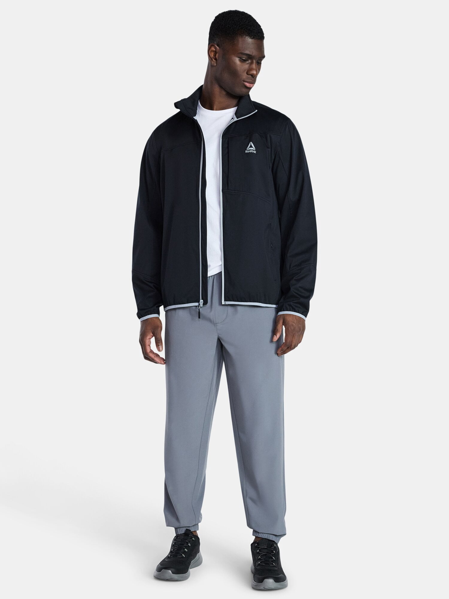 Reebok Men and Big Men's Lightweight Softshell Jacket, Sizes S-3XL