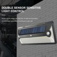 thumbnail image 3 of 360LEDs Luz de pared con energía solar Lámpara para exteriores Control de luz sensible dobl Abanopi Luz al aire libre, 3 of 7