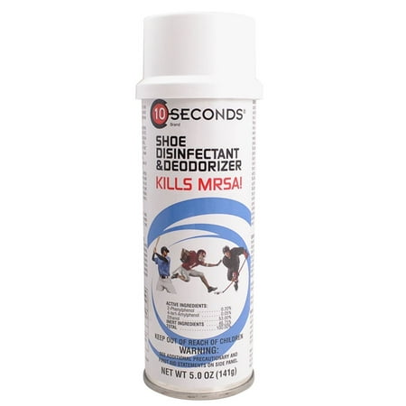 10 Seconds Shoe Disinfectant and Deodorizer, One of the handiest sprays ever made - and most appreciated By (Best Shoe Disinfectant Spray)