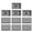 Gray, variant on DSA Keycap Set PBT Blank Keycaps DSA Profile 1.5U Height Keycap Set For Gaming Mechanical Keyboard 10PCS