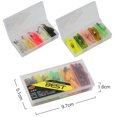 thumbnail image 2 of Juego de señuelos de pesca Ndcxsfigh con 5 rejillas y caja de aparejos, 2 of 6