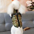 thumbnail image 3 of Pet Waterproof Clothes Thickening Autumn Winter Warm Dog Jacket Coat Sleeveless Vest Snowsuit, 3 of 7