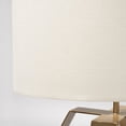 thumbnail image 3 of Gold Geometric Design Table Lamp, 3 of 5