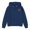 Navy, variant on Girls Pullover Hoodie Chest Bow Graphic Print Solid Sweatshirt with Front Pocket Warm Fall Winter Casual Tops White,5-6 Years