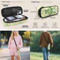 thumbnail image 6 of KUIFORTI Frog Green Print Backpack with Lunch Box for Boys, 4Pcs Kids School Bag Set with Pencil Pouch Water Bottle Sleeve, Cool Style Bookbag for Elementary Primary Middle School, 6 of 6