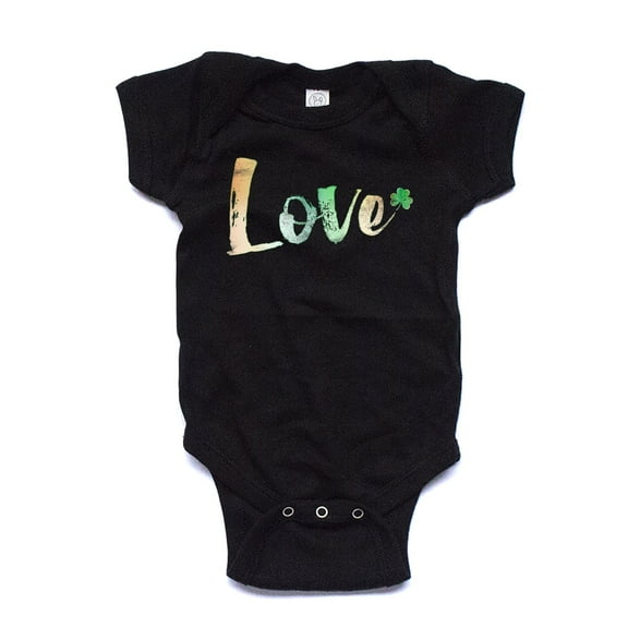 NanyCraft's Love St Patricks Baby Bodysuit