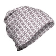 thumbnail image 1 of Geometric Unisex Beanie, Abstract Purple Shapes, Hiking Outdoors, Multicolor, by Ambesonne, 1 of 1
