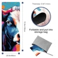 thumbnail image 4 of Cattle Yoga Mat Towel, Storage Bag, 72.8"x26.8" - Suitable for Yoga, Pilates, Fitness, Gym - Yoga Blankets and Gym Towel Included, 4 of 6