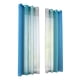thumbnail image 2 of Azul - Tamaño M Curtains Ventana Paneles De Tratamiento De Ventana Drape Para El Dormitorio De 2 Piezas Decoración Y Correas Tieba Macarena Panel de cortina de ventana transparente, 2 of 8