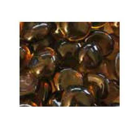 - Firegear Tequila/Gold Liquid Glass Beads - 16 to 18 mm