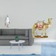 thumbnail image 2 of Escultura de pingüino,Escultura de pingüino para decoración nórdica del hogar,Figura de escritorio,Figura de camello,decoración moderna,regalo de inauguración de la casa,Estatua de animal, 2 of 8