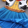 thumbnail image 3 of SUEE Cowgirl Jessie Costume For Toddler Girls Halloween Party Princess Dress Up Outfit with Bag, 3 of 5