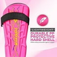 thumbnail image 4 of Vizari Zodiac Soccer Shin Guards with Ankle Protection for Kids, Youth, and Adults | Lightweight Protective Gear for Ages 3+ - PINK, S, 4 of 6