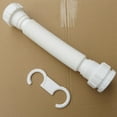 thumbnail image 4 of Sleek White Flexible Sink Drain Pipe for Modern Bathrooms and Kitchens, 4 of 9