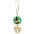 thumbnail image 1 of American Coc Style PineFruit Fruit Car Keychain Angel Wing Pendant, 1 of 4