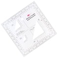 thumbnail image 2 of 5x5'' Military MGRS Coordinate Scale Map Reading and Land Navigation Topographical Map Scale Protractor 3 Kinds of Scale, 2 of 5