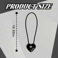 thumbnail image 2 of MELIVO Bike Lock,19.69" Bike Locks,Cable Bicycle Lock Scooter Lock,Black, 2 of 7