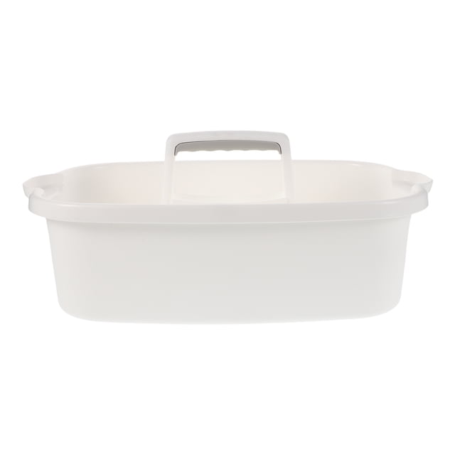 KAKOWELY Plastic Cleaning Bucket with Handle for Bathroom and Kitchen Storage