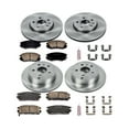 thumbnail image 3 of Power Stop Front and Rear Stock Replacement Brake Pad and Rotor Kit KOE5516, 3 of 8