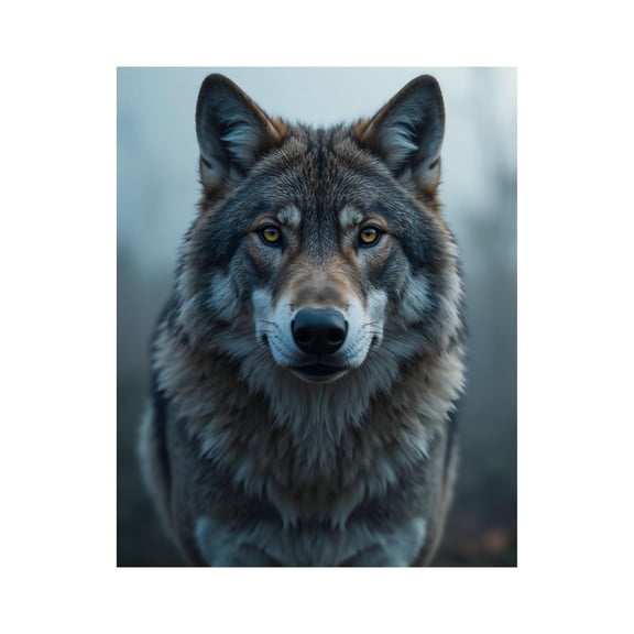 Paint By Numbers Kit for Adults Beginner - Wolf Majestic Wilderness Portrait DIY Canvas Painting Kits for Adults, Frameless Paint By Number for Adults for Home Wall Decor 16x20 Inch