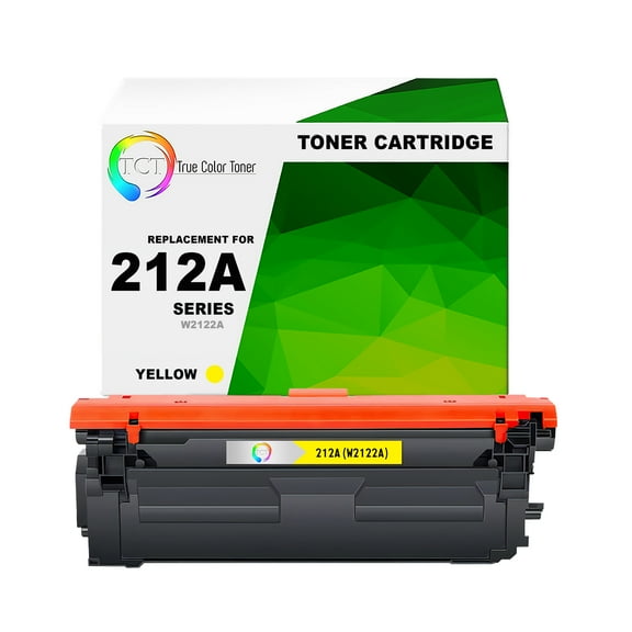 TCT 212A Yellow Toner Cartridge - Premium Compatible Replacement for HP 212A W2122A