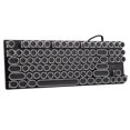 thumbnail image 1 of Red Switch Mechanical Keyboard, Mechanical Gaming Keyboard USB Interface Red Switch Floating Button Structure For Desktop, 1 of 8