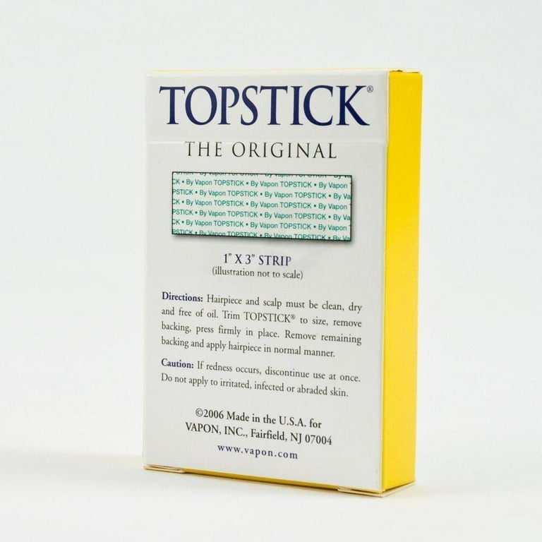 Vapon Top stick 1 x 3 - 50 Strips in Each Box (2 Boxes) Hypo-Allergenic  All Purpose Clear Double Tape