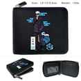 thumbnail image 2 of Cartera Jujutsus Kaisens con personajes de anime, delgada y plegable, de poliuretano, 2 of 2