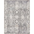 thumbnail image 2 of Hauteloom Mohan Hallway, Kitchen Machine Washable Runner Rug - Farmhouse - Smoke - 2'7" x 7'10", 2 of 12