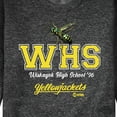 thumbnail image 3 of Yellowjackets - Wiskayok High School - Men's Crew Neck Fleece Pullover, 3 of 5