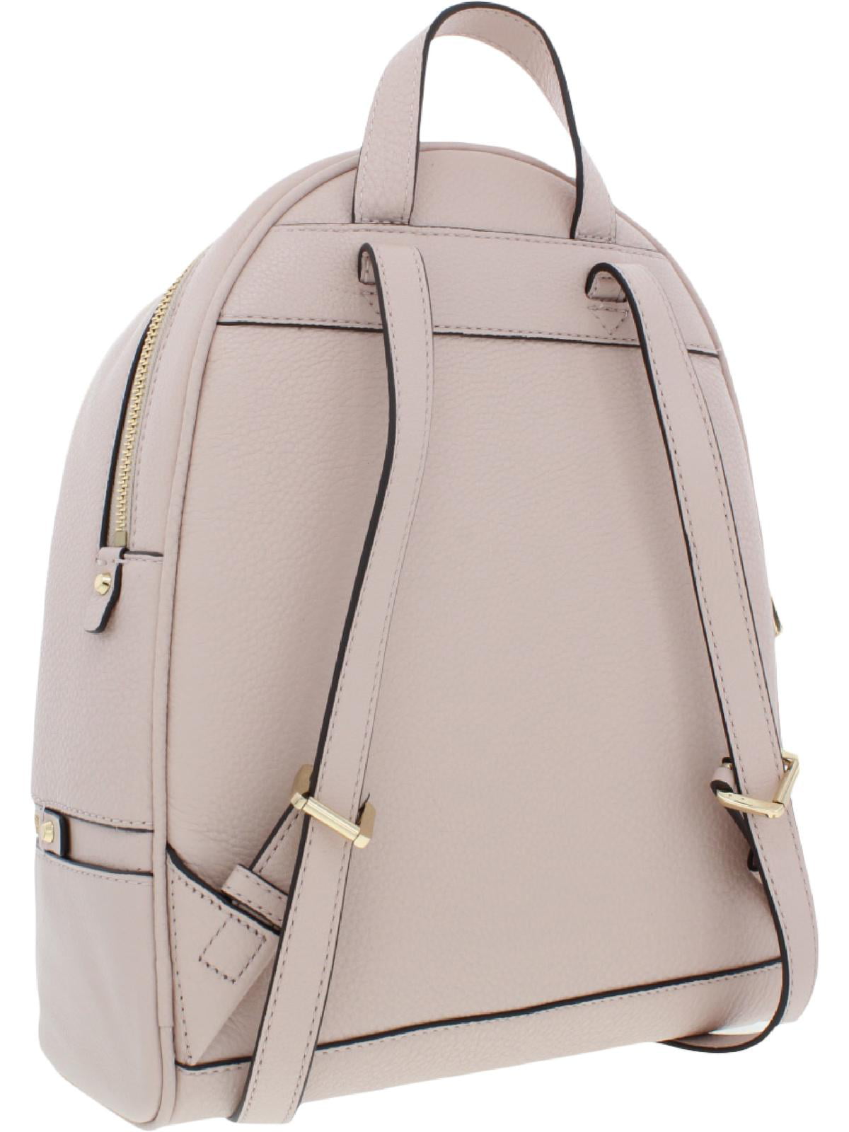 Michael Kors Rhea Zip Medium Pebble Soft Pink Leather Backpack