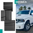 thumbnail image 5 of Kojem Black Artificial Leather Seat Covers Replacements for 2009-2018 Dodge RAM Passenger & Driver Side 4 Pieces (No Headcover Included), 5 of 10