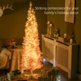 thumbnail image 4 of HOMCOM 6' Prelit Artificial Christmas Tree with Warm White LED Lights, 4 of 10
