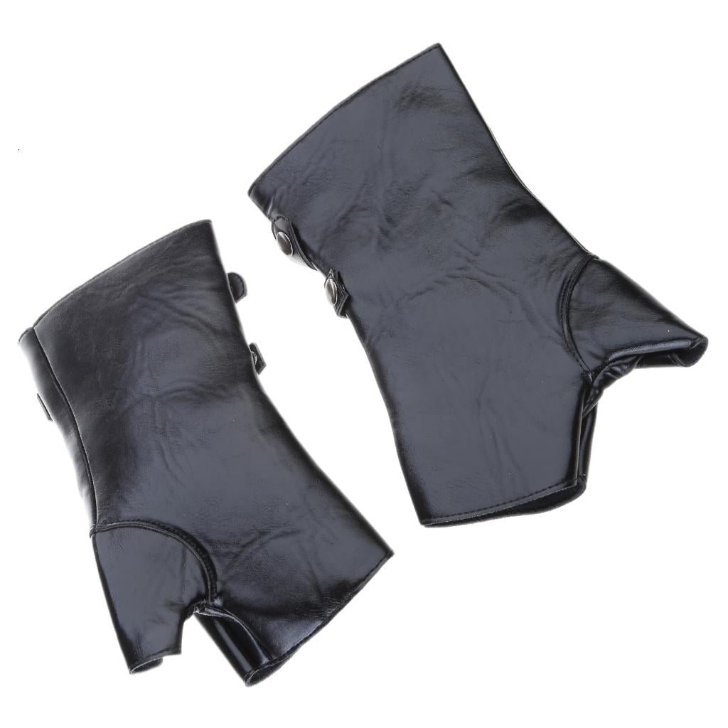 Giaone Steampunk Fingerless Gloves Custume Medieval Vintage Boxing Gloves