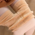 thumbnail image 3 of Ladies Elastic Solid Color Leg Bottoming Socks 220G Plus Velvet Medium Thickness Designer Tights for Women Ladies Opaque Tights Womens Dance Tights Tights for Women plus Size Pattern Control Top, 3 of 8
