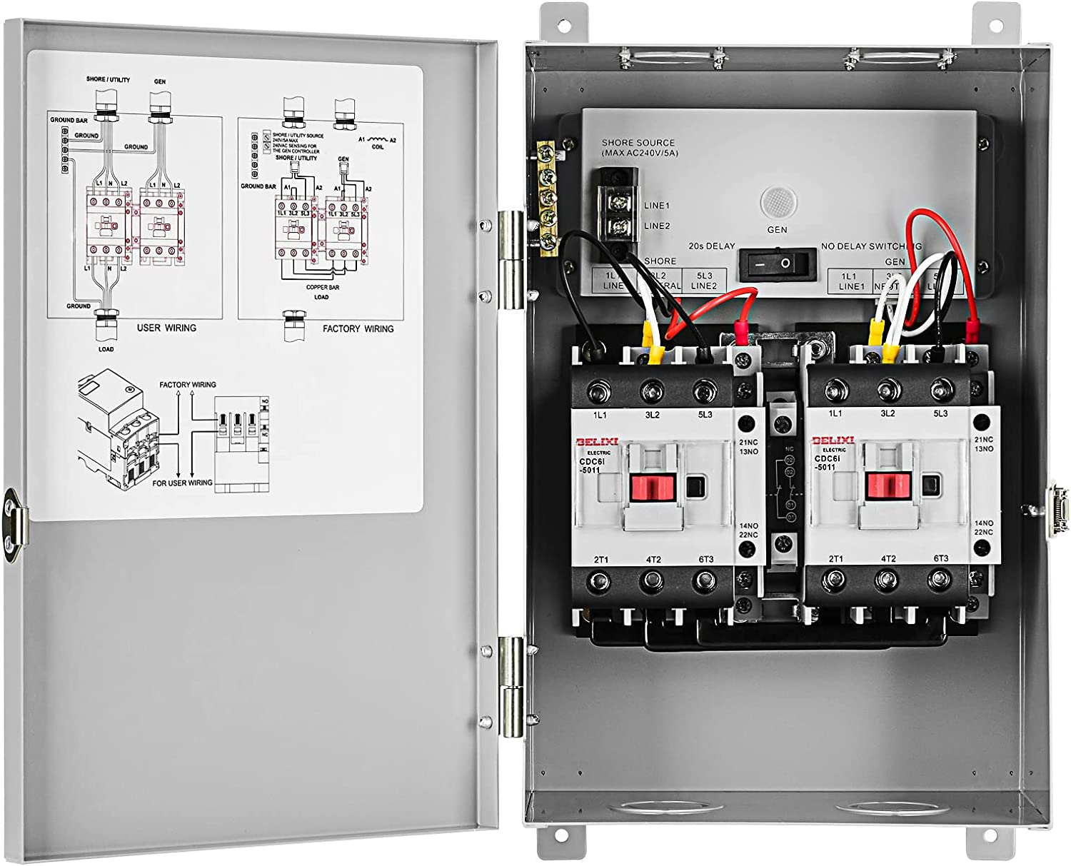 Progressive Dynamics PD52V 5200 Series Automatic Transfer Switch - 240 ...