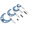 thumbnail image 4 of Outside Micrometer, Screw Micrometer Accuracy 0.0001in With Calibration Standards And Wrench For Maintenance Worker For Home For Factory For Steel Mill, 4 of 8