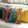 thumbnail image 3 of BANET Embroidered Decorative Throw Pillows for Sofa Decor Cushion Cases 12x12in, 3 of 5