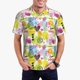 thumbnail image 1 of Fotbe Tropical Pineapples Camiseta Polo de Golf para Hombre con Estampado – Camisa Deportiva Transpirable con Cuello Abotonado-Small, 1 of 6