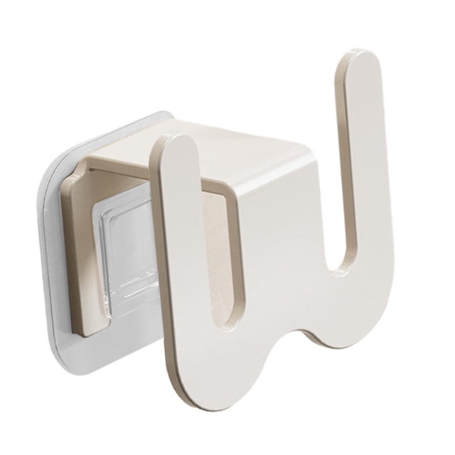 yuksok 3 Pieces Multifunctional Slipper Racks Wall Mounted Shoes Rack Toilet Decorative White