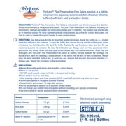 PuriLens Plus Preservative Free Saline 6 Pack 4 oz. Bottles
