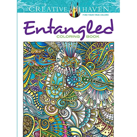 Pre-Owned Creative Haven Entangled Coloring Book (Paperback) 0486793273 9780486793276