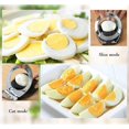 thumbnail image 3 of Cortadora para huevos duros, cortador de huevos resistente para frutas blandas de champiñones y fresas, alambre de acero inoxidable con 3 estilos de corte, fácil de limpiar, 3 of 5