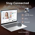 thumbnail image 5 of HP 15.6" FHD IPS Touchscreen Laptop, AMD Ryzen 7 7730U, 64GB RAM, 2.28TB Storage (2TB SSD+288GB Docking Station Set), AMD Radeon Graphics, Numeric Keypad, Windows 11 Pro, Silver, 5 of 9