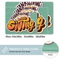 thumbnail image 2 of Thanksgiving Polyester Non-Slip Machine Washable Door Rug Game Mat Kitchen Rug Office Rugs, 2 of 6