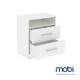 thumbnail image 4 of Buró de Madera Mobi Muebles modelo Tailandia color Blanco 51 cm 2 Cajones, 4 of 8