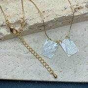 Double Scapular Jesus and Maria Scapular Necklace Scapular Necklace