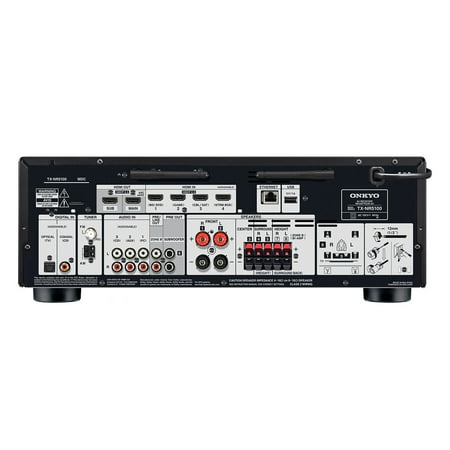Onkyo - TX-NR5100 80W 7.2-Ch. with Dolby Atmos Home Theater and Gaming AV Receiver with Alexa Compatible - Black