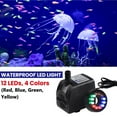 thumbnail image 2 of Submersible Water Pump with 12 LED 16W Lights for Fountain Pool Garden Pond Tank, 2 of 8