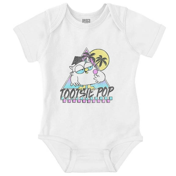 Tootsie Pop Mr Owl Summer Vacation Romper Boys or Girls Infant Baby Brisco Brands NB